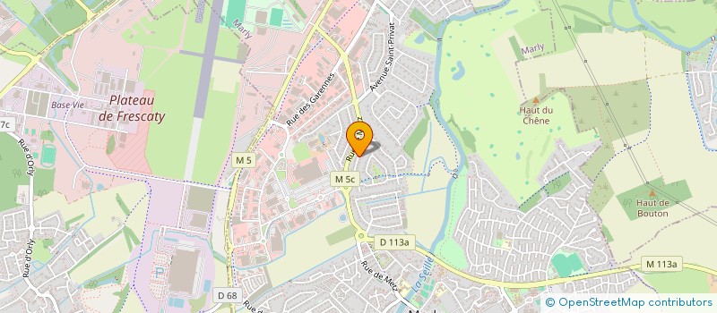 localisation de l'entreprise MONSIEUR BERNARD SCHILD  MARLY