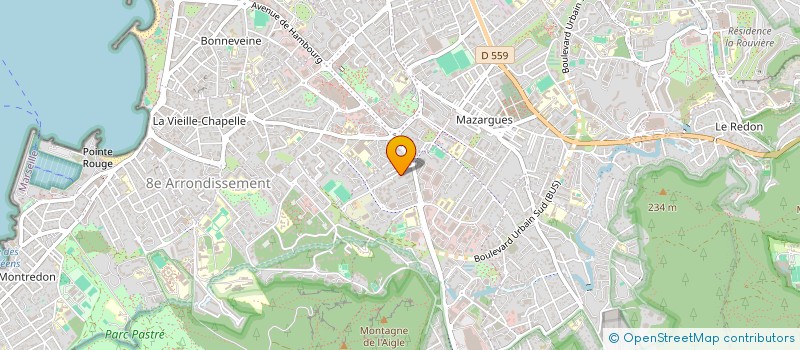 localisation de l'entreprise MONSIEUR BERNARD SCHUSSLER à MARSEILLE