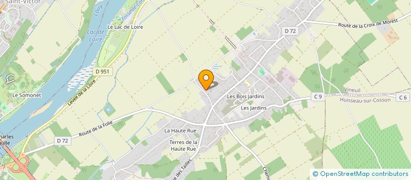 localisation de l'entreprise MONSIEUR BERNARD SCHWEISGUTH à VINEUIL