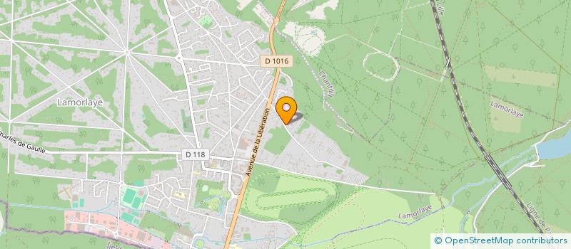 localisation de l'entreprise MONSIEUR BERNARD SECLY  LAMORLAYE