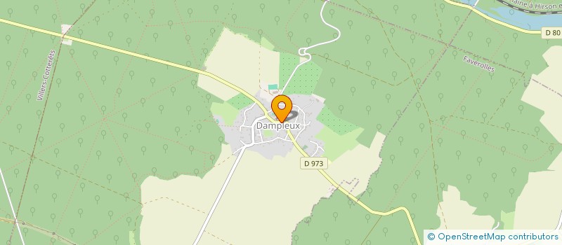 localisation de l'entreprise MONSIEUR BERNARD SEGUIN  DAMPLEUX