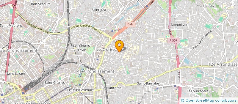 localisation de l'entreprise MONSIEUR BERNARD SEMEDO à MARSEILLE