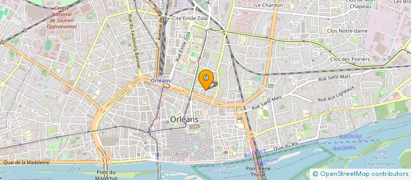 localisation de l'entreprise MONSIEUR BERNARD SERRES à ORLEANS