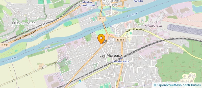 localisation de l'entreprise MONSIEUR BERNARD SIDOBRE à LES MUREAUX
