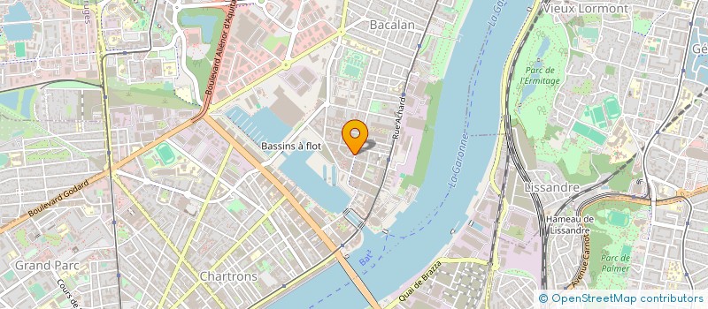 localisation de l'entreprise MONSIEUR BERNARD SIGOUGNEAU  BORDEAUX