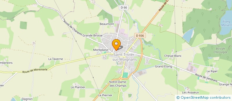 localisation de l'entreprise MONSIEUR BERNARD SIMENDINGER à SAINT-TRIVIER-SUR-MOIGNANS