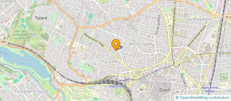 localisation de l'entreprise MONSIEUR BERNARD SIMIAN  DIJON