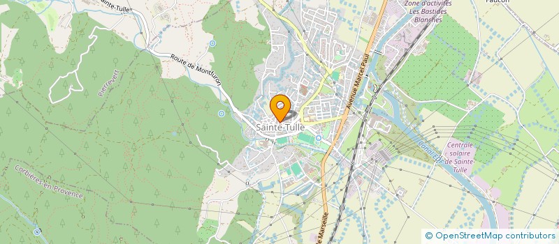 localisation de l'entreprise MONSIEUR BERNARD SIMOENS  SAINTE-TULLE