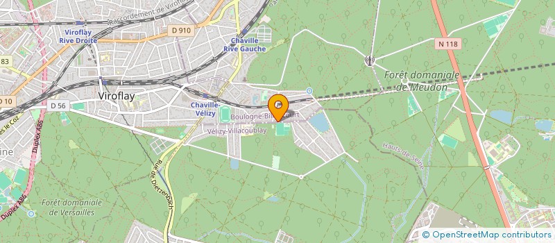 localisation de l'entreprise MONSIEUR BERNARD SIMON à CHAVILLE