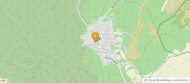 localisation de l'entreprise MONSIEUR BERNARD SIMON  BERGHOLTZ