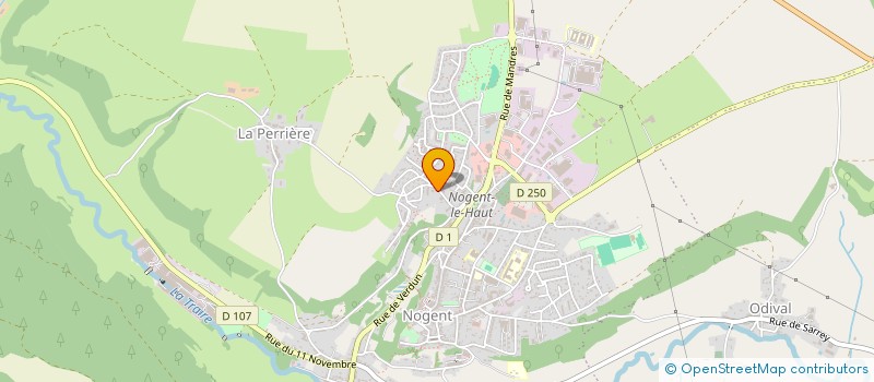 localisation de l'entreprise MONSIEUR BERNARD SIMON à NOGENT