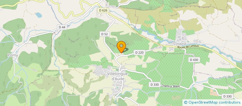 localisation de l'entreprise MONSIEUR BERNARD SIMON  LOUPIA