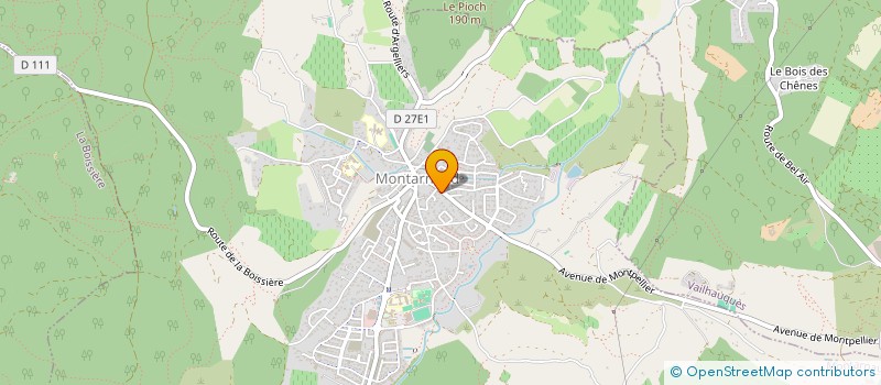 localisation de l'entreprise MONSIEUR BERNARD SINATRA  MONTARNAUD