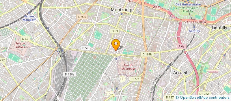 localisation de l'entreprise MONSIEUR BERNARD SOM à MONTROUGE