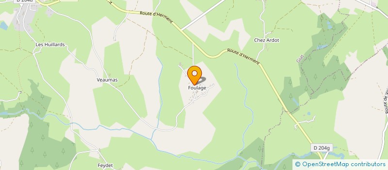 localisation de l'entreprise MONSIEUR BERNARD SOUCHAL  GIAT