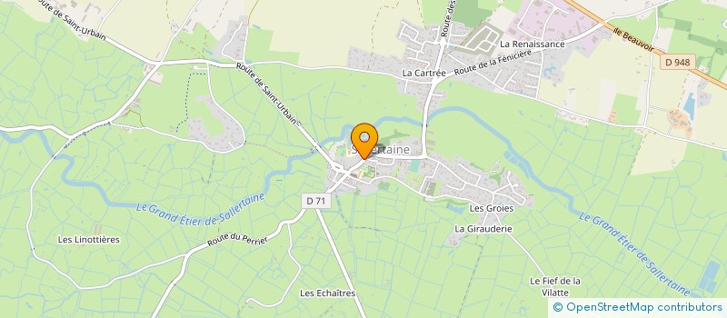 localisation de l'entreprise MONSIEUR BERNARD SOUCHET à SALLERTAINE