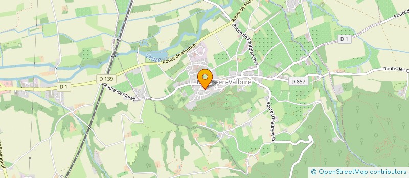 localisation de l'entreprise MONSIEUR BERNARD SOUCHON  MORAS-EN-VALLOIRE