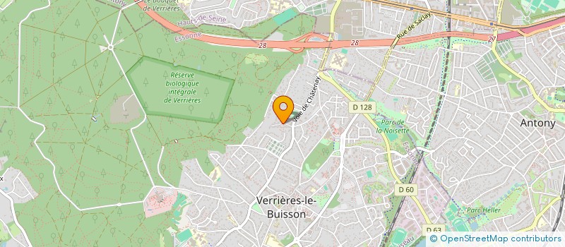 localisation de l'entreprise MONSIEUR BERNARD SOUKOFF  VERRIERES-LE-BUISSON