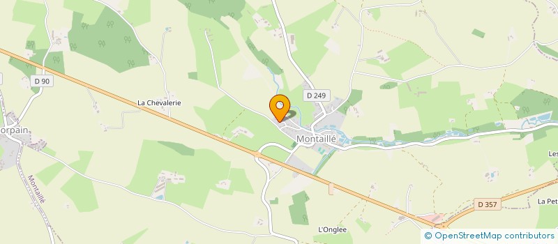 localisation de l'entreprise MONSIEUR BERNARD SOULARD  MONTAILLE