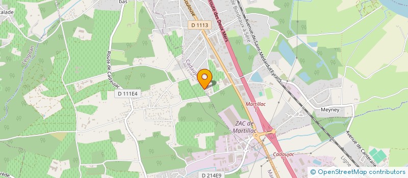 localisation de l'entreprise MONSIEUR BERNARD SOULARD  CADAUJAC