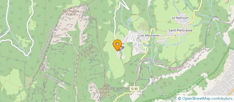 localisation de l'entreprise MONSIEUR BERNARD SOURD  PLATEAU-DES-PETITES-ROCHES