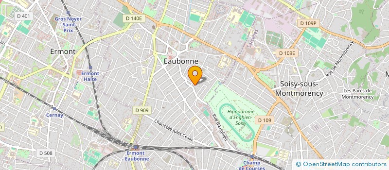 localisation de l'entreprise MONSIEUR BERNARD SPIRE à EAUBONNE