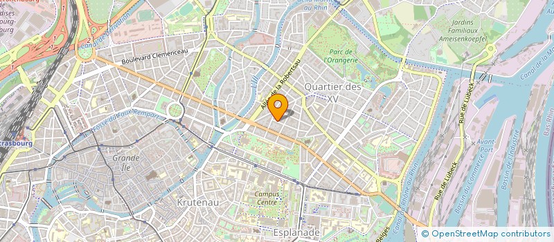 localisation de l'entreprise MONSIEUR BERNARD STAFFELBACH à STRASBOURG
