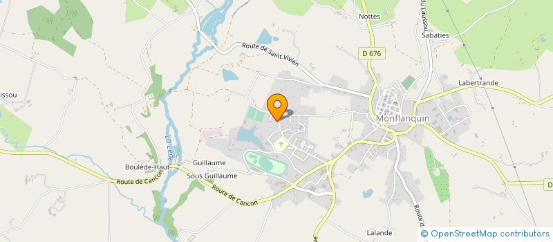 localisation de l'entreprise MONSIEUR BERNARD STALTER  MONFLANQUIN