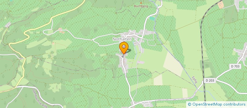 localisation de l'entreprise MONSIEUR BERNARD STEINBACH  NOTHALTEN