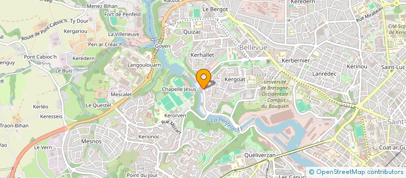 localisation de l'entreprise MONSIEUR BERNARD STERVINOU à BREST