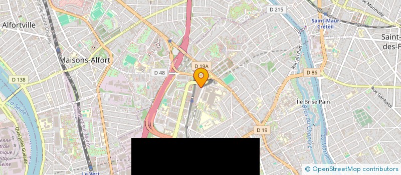 localisation de l'entreprise MONSIEUR BERNARD SYLVIAN-ZWEIFEL  CRETEIL