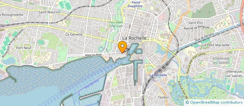 localisation de l'entreprise MONSIEUR BERNARD SZKLANA  LA ROCHELLE