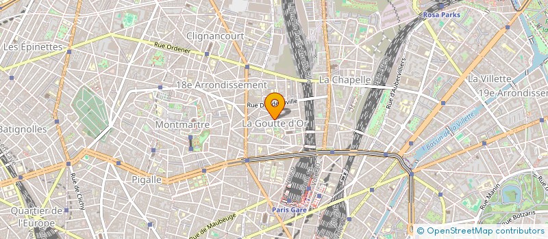 localisation de l'entreprise MONSIEUR BERNARD TAKOUNGANG  PARIS