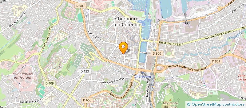 localisation de l'entreprise MONSIEUR BERNARD TALBOT à CHERBOURG-EN-COTENTIN