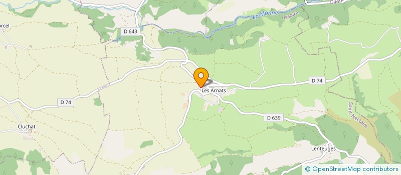 localisation de l'entreprise MONSIEUR BERNARD TARDIF  SAINT-NECTAIRE