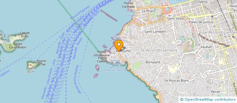 localisation de l'entreprise MONSIEUR BERNARD TARTOUR à MARSEILLE