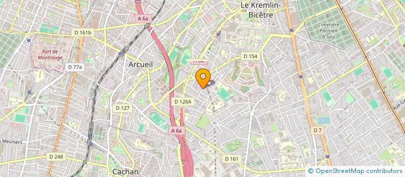 localisation de l'entreprise MONSIEUR BERNARD TEMANFO  LE KREMLIN-BICETRE