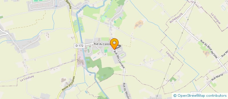 localisation de l'entreprise MONSIEUR BERNARD TEMMERMAN  LESTREM