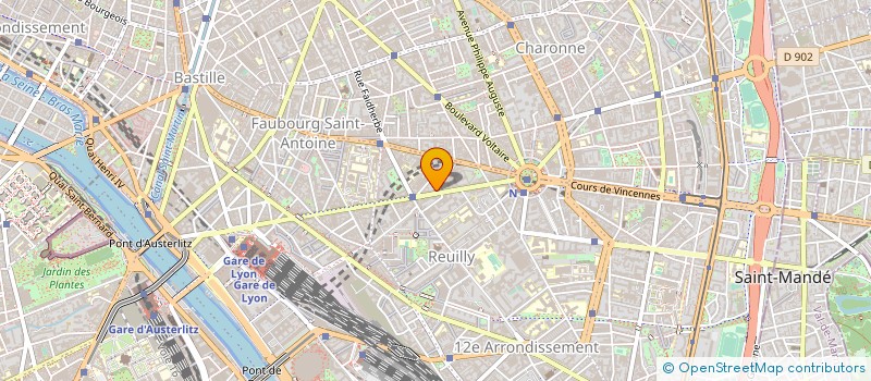 localisation de l'entreprise MONSIEUR BERNARD THEISSOT  PARIS