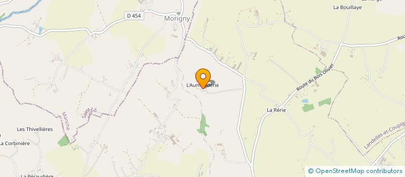 localisation de l'entreprise MONSIEUR BERNARD THOMAS  TESSY-BOCAGE