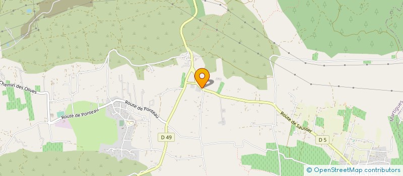 localisation de l'entreprise MONSIEUR BERNARD THORON  MARTIGUES