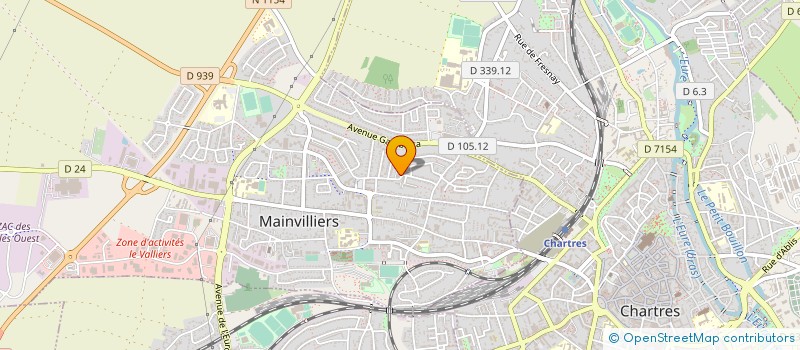 localisation de l'entreprise MONSIEUR BERNARD THOUAN à MAINVILLIERS