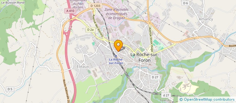 localisation de l'entreprise MONSIEUR BERNARD THUMY à LA ROCHE-SUR-FORON