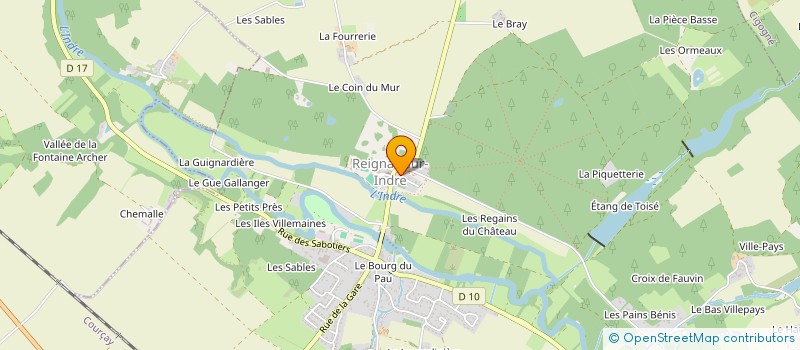 localisation de l'entreprise MONSIEUR BERNARD TILLOLLOY à REIGNAC-SUR-INDRE