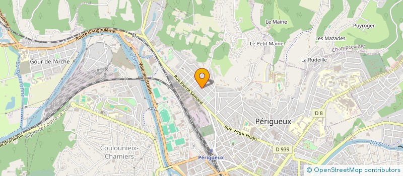 localisation de l'entreprise MONSIEUR BERNARD TIMONNIER à PERIGUEUX