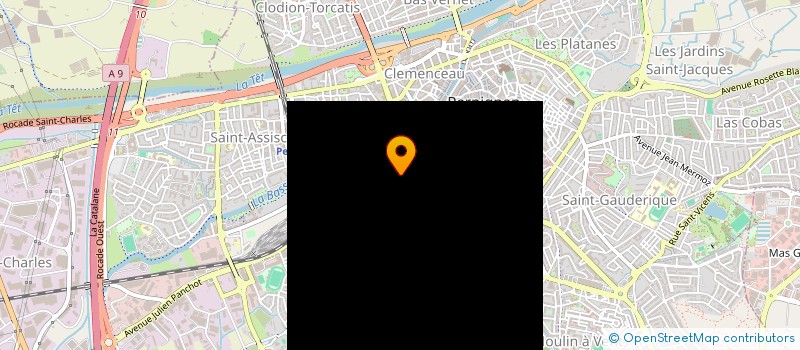 localisation de l'entreprise MONSIEUR BERNARD TIRADO  PERPIGNAN