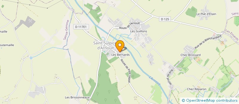 localisation de l'entreprise MONSIEUR BERNARD TIRBOIS à SAINTE-GEMME