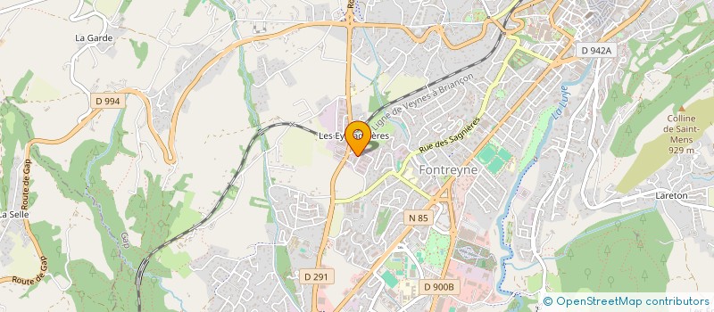 localisation de l'entreprise MONSIEUR BERNARD TOINON  GAP