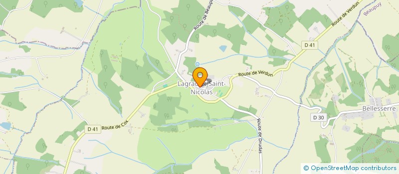 localisation de l'entreprise MONSIEUR BERNARD TOMASI  CABANAC-SEGUENVILLE