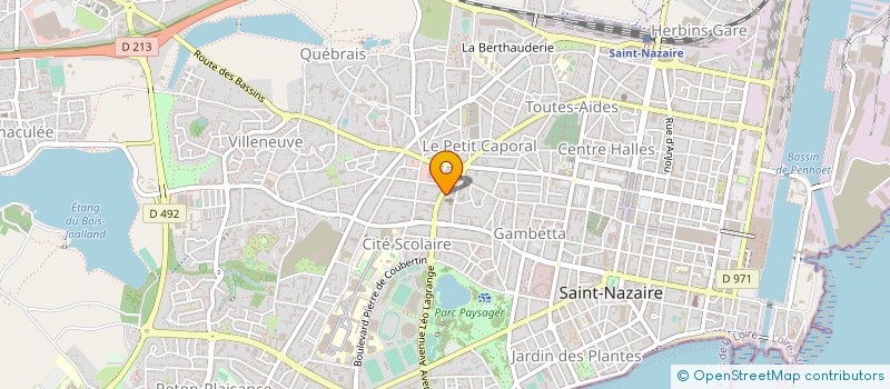 localisation de l'entreprise MONSIEUR BERNARD TORTONE à SAINT-NAZAIRE